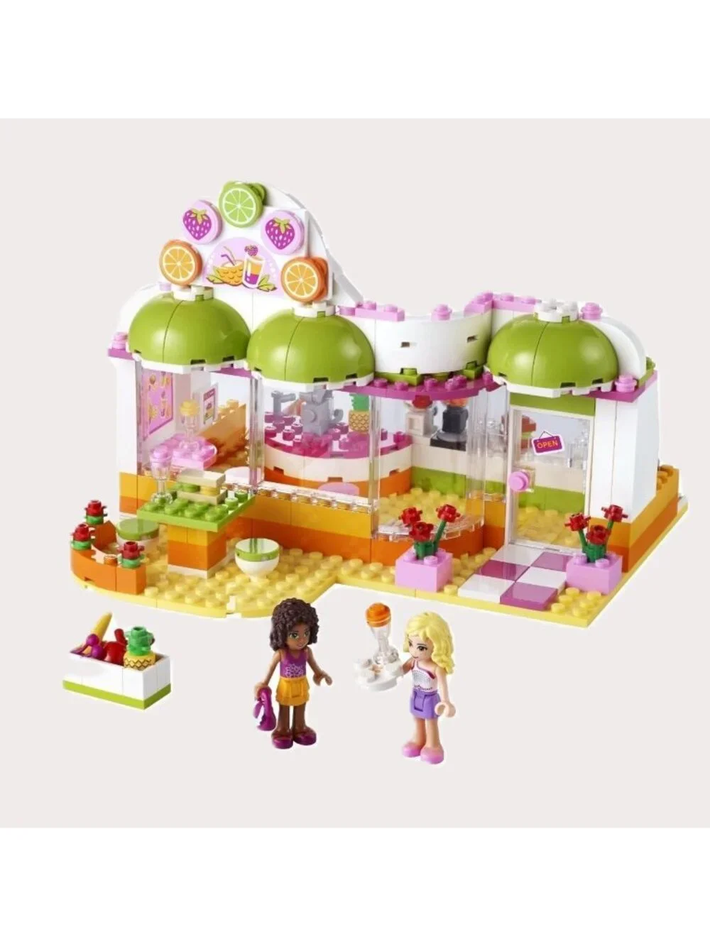 Lego Friends Heartlake Juice Bar Complete Set 41035 with Instructions but NO Box